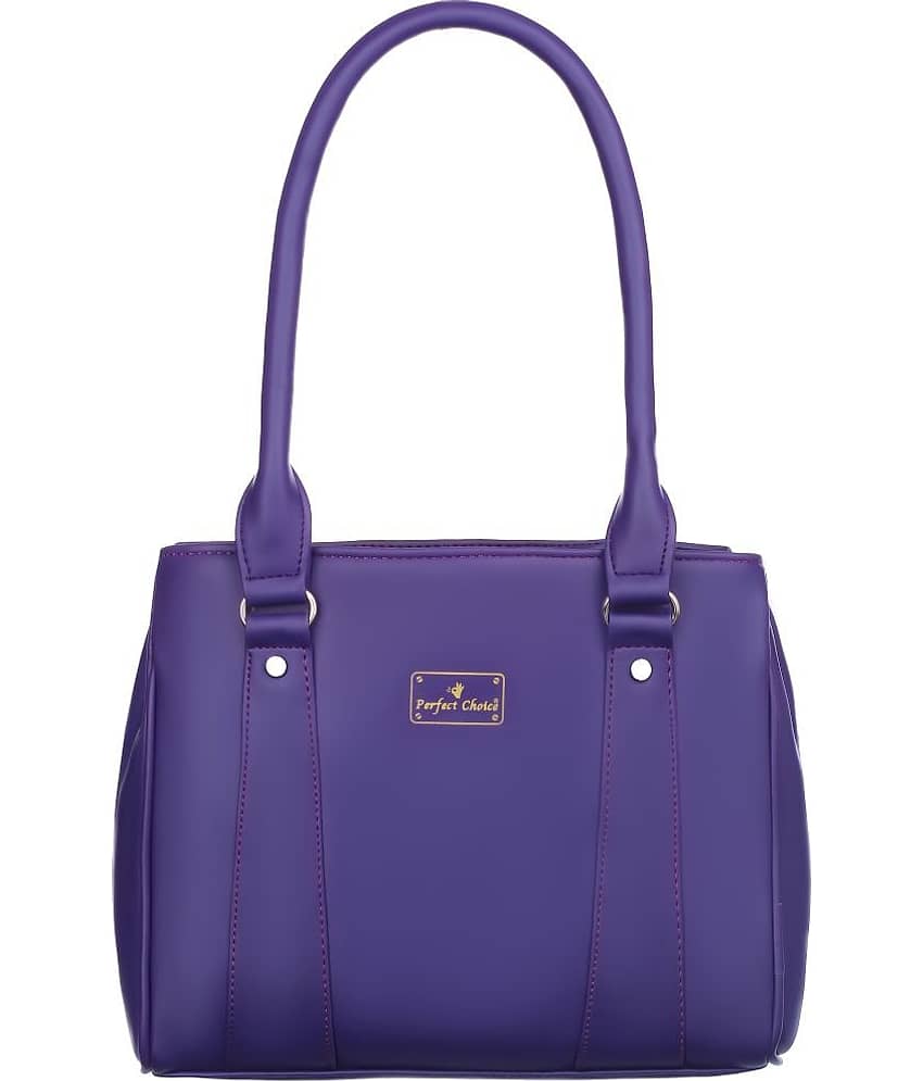 Perfect Choice Shoulder Bag PU Set of 1 ( Purple )