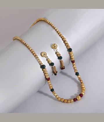 Bhagya Lakshmi Multicolor Alloy Necklace Set ( Pack of 1 )