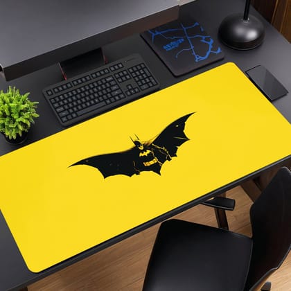 Batman Desk Mat (31 X 12 Inches) - Gaming Mouse Pad | Rubber Base Desk Mat