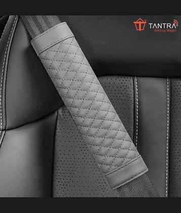 Tantra Seat Belt Cover Grey Single