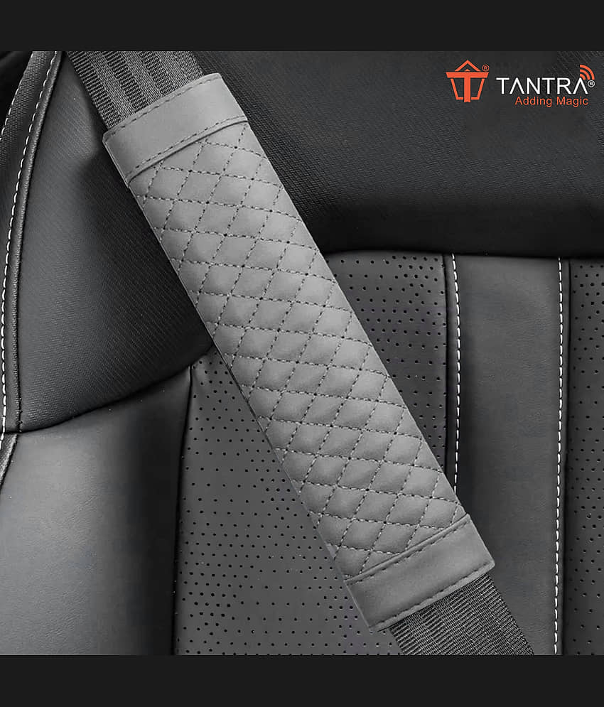 Tantra Seat Belt Cover Grey Single