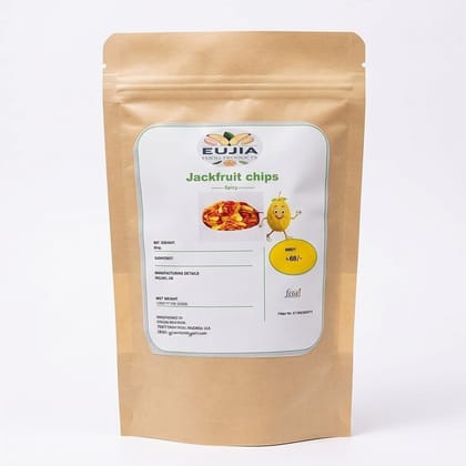 Spicy Jackfruit Chips - 80 gm - 80 gm - One stand-up pouch