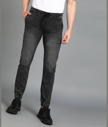 Urbano Fashion Slim Fit Washed Men's Jeans - Black ( Pack of 1 )