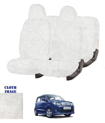 Maruti Wagon R 1.0 White 5 Seater Car Seat Cover