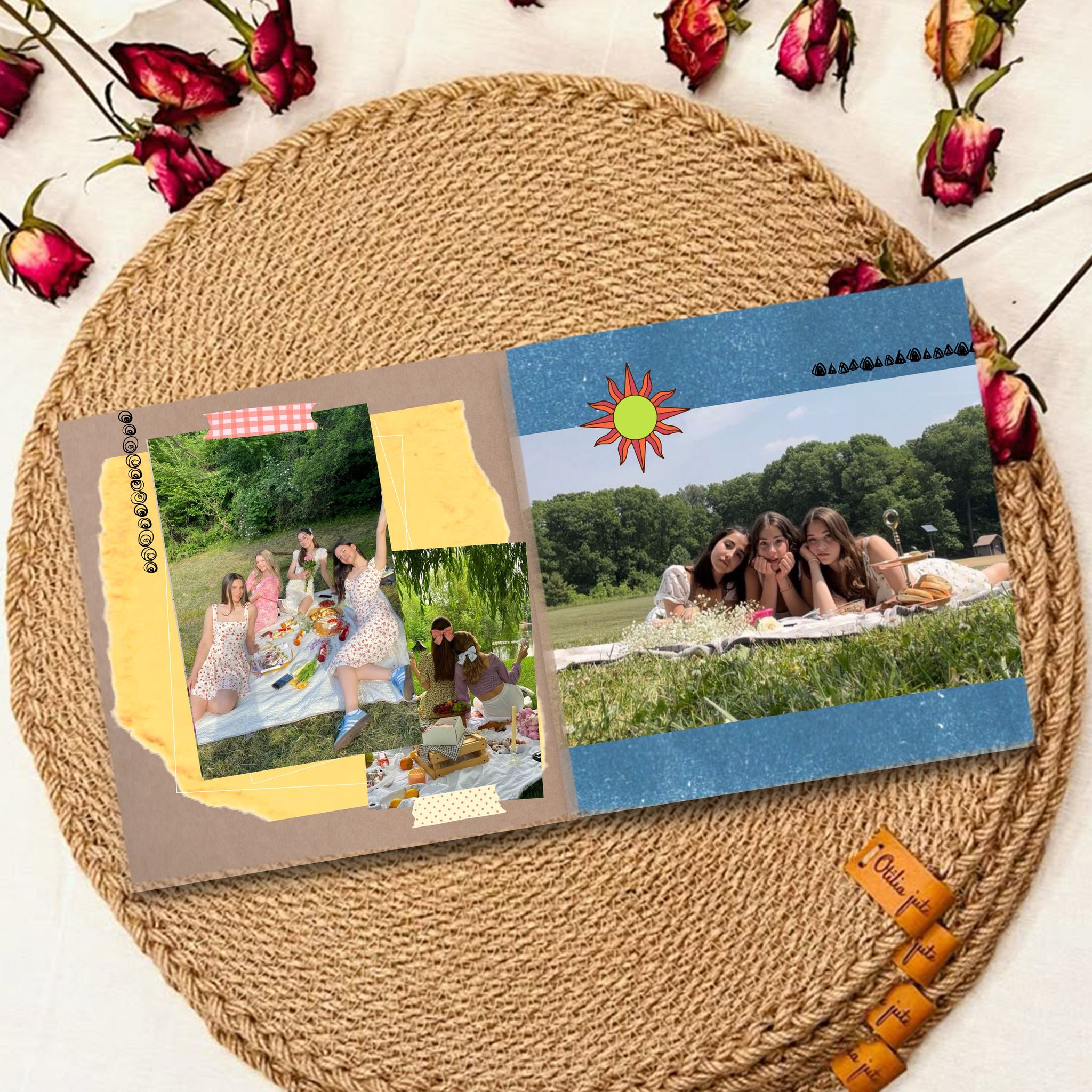Personalised Photobook -  Whispering Memories-20 / Softcover / 5" X 5"