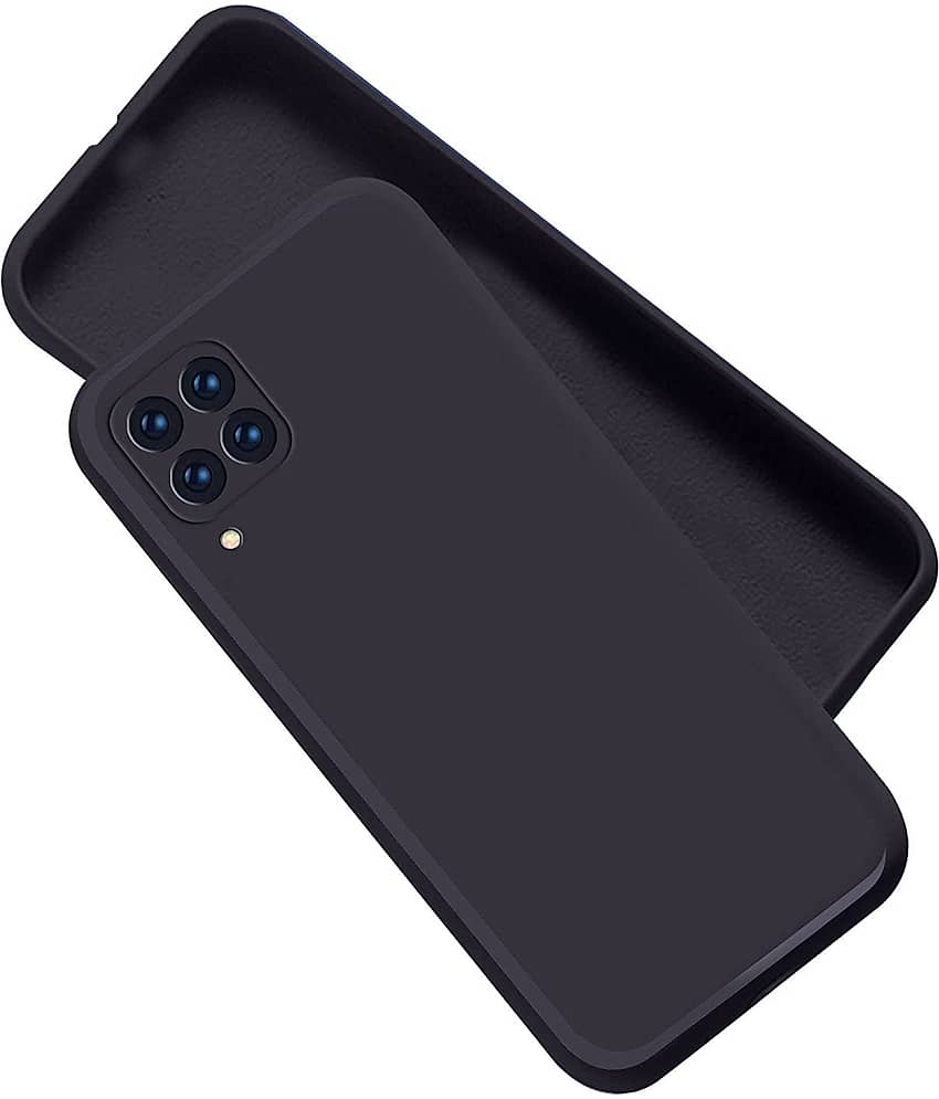 ZAMN - Plain Cases Compatible For Silicon Samsung Galaxy F22 ( Pack of 1 )