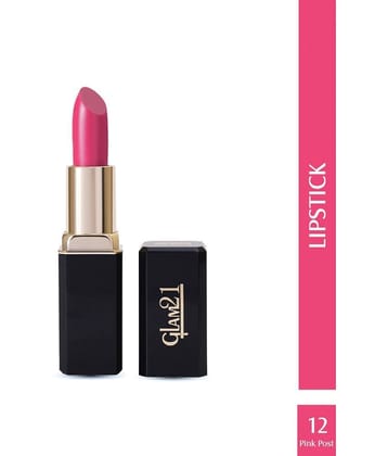Glam21 Comfort Matte Lipstick Highly Pigented Silky Texture & Hydrates 3.8g Pink Post-12