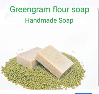 Green gram flour Bath soap ( upton soap )