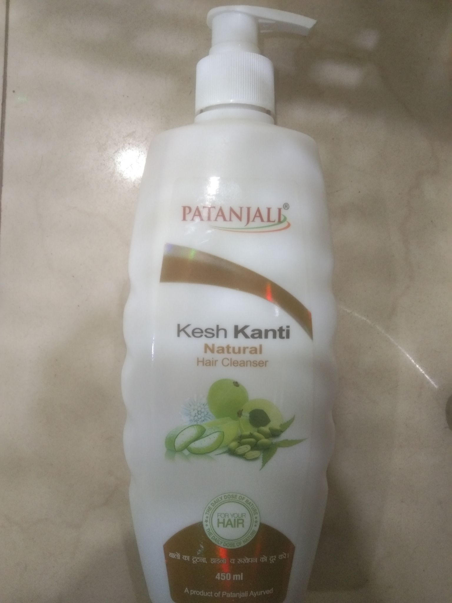 Patanjali Kesh kanti Natural Hair cleanser 450 ml 