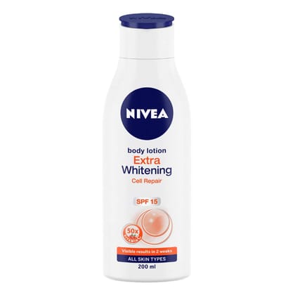 Nivea Body Lotion Extra Whitening Cell Repair  200 ML