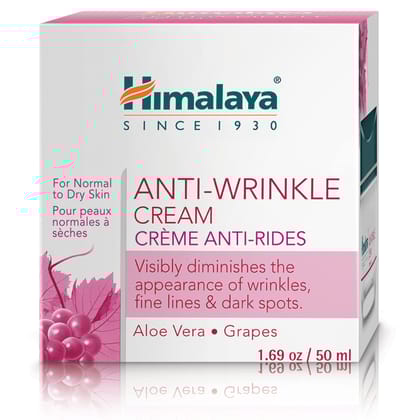 Himalaya Herbals Anti-Wrinkle Cream, 50g Himalaya Herbals Anti-Wrinkle Cream, 50g - White / 50 g (Pack of 1)