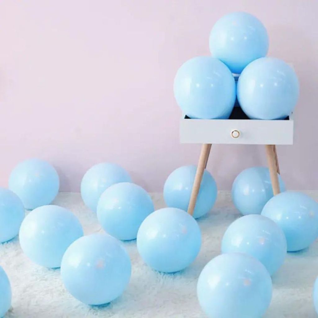10" Macaron Blue Balloon -20PC - Party and Festive Needs | Buy online on ZillyBuy