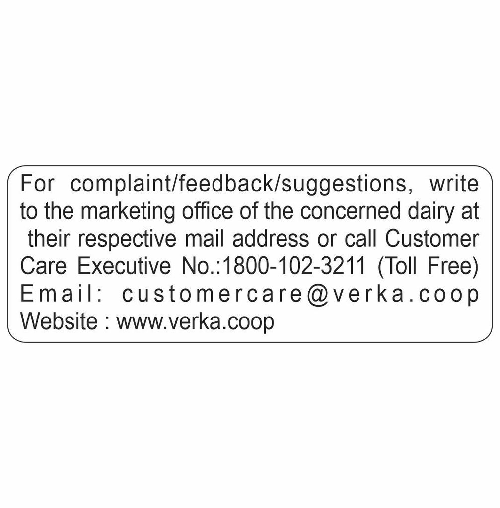 VERKA GHEE 500 ML TIN