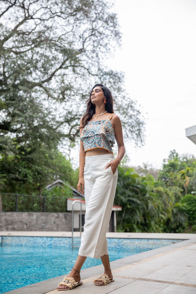 Pastel Paradise Cotton Co-Ord Set-S