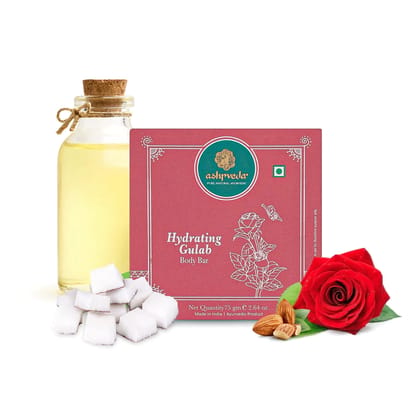 ashpveda Hydrating Gulab Bathing Bar ashpveda Hydrating Gulab Bathing Bar