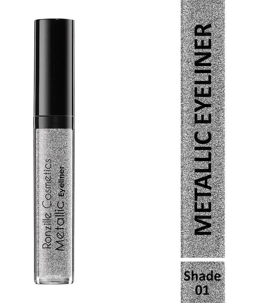 Ronzille - Nude Glitter Eye Liner Liquid ( Pack of 1 )