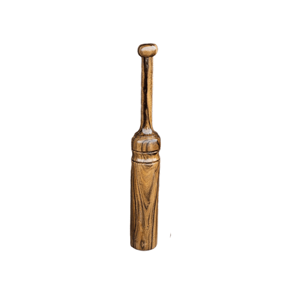 Handcrafted Mudgar (3kg) | Natural Finish Wooden Indian Clubs/Mugdar/Meel/Clubbell/Karla Kattai/Mudgal/Weight | Fitness Equipment for Men & Women | for Home & Gym Workout | Made in India | 1 Unit
