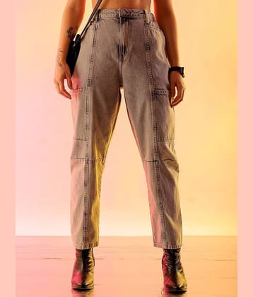 Freehand - Grey Cotton Regular Fit Women's Jeans ( Pack of 1 )