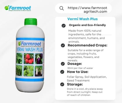 FARM VERMI WASH PLUS -10 LTR