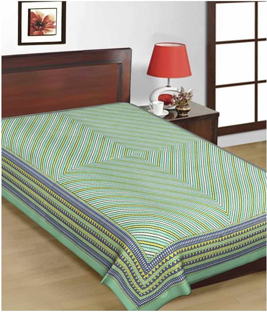 Uniqchoice Cotton Single Bedsheet ( Assorted )