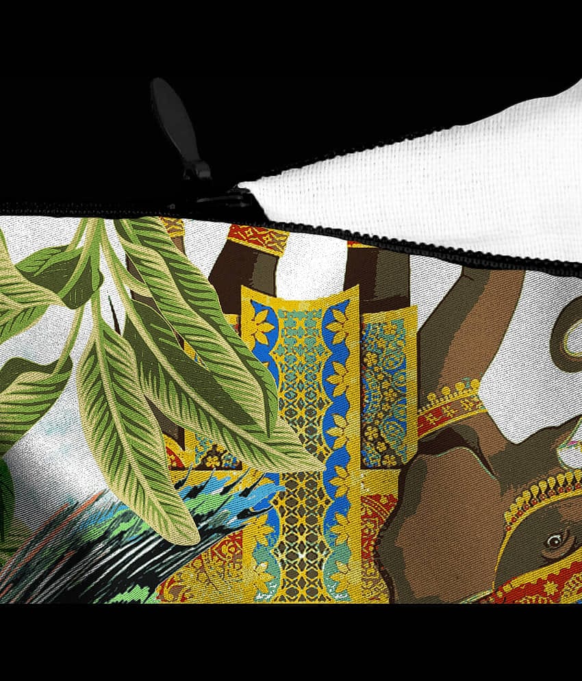 Houzzcode - Water Repellent Multi Polyester Pillow Covers 40x40x3 ( Pack of 1 )