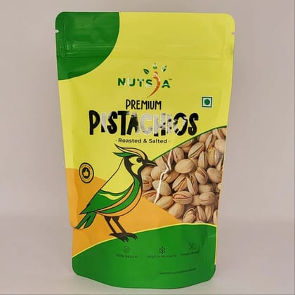 Nutsia Roasted Salted Pistachios with Shell - 200g