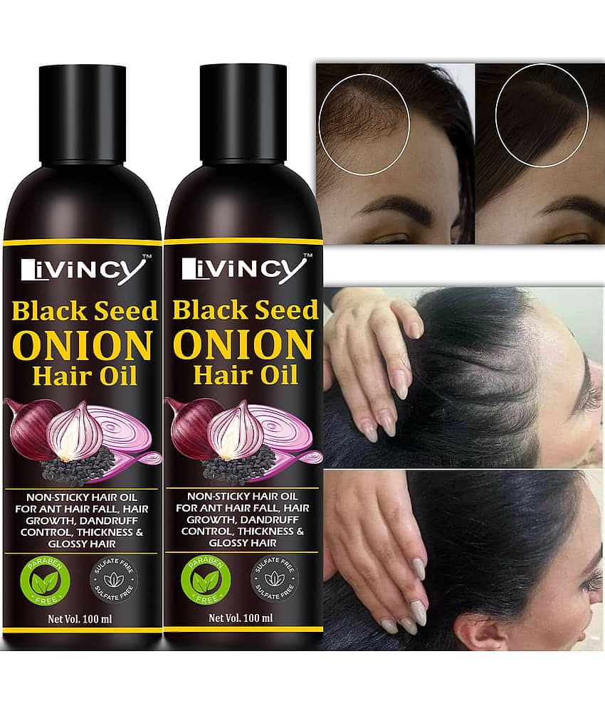 LIVINCY Hair Growth Onion Oil 200 ml ( Pack of 1 )