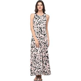 Purys Women Black Maxi Dress