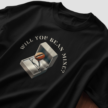 Will You Bean Mine?-Black / XS