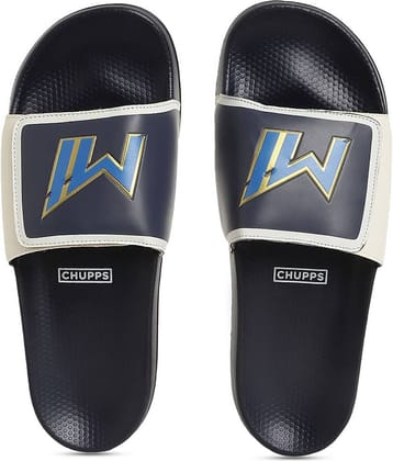 CHUPPS - Navy Blue Men's Slide Flip Flop