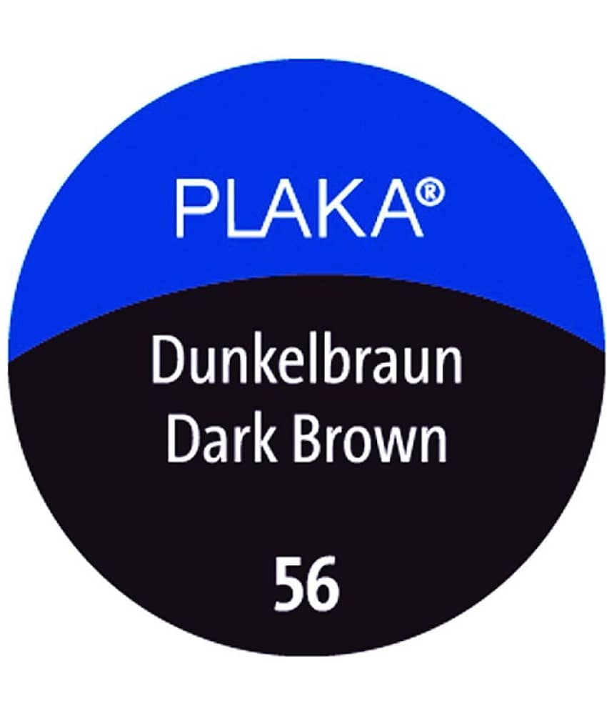 PAINT PLAKA STD DARK BROWN 50 ML