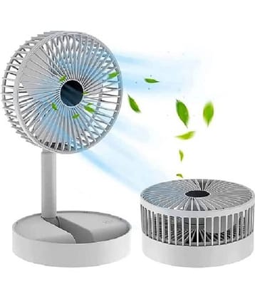 Rechargeable 3 Speed Table Desk Fan for Home, Table Fan with Strong Airflow Quiet Operation Portable Pedestal Fan Speed Adjustable Fan Assorted