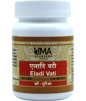 UMA AYURVEDA Eladi Vati Tablet 80 no.s Pack Of 1