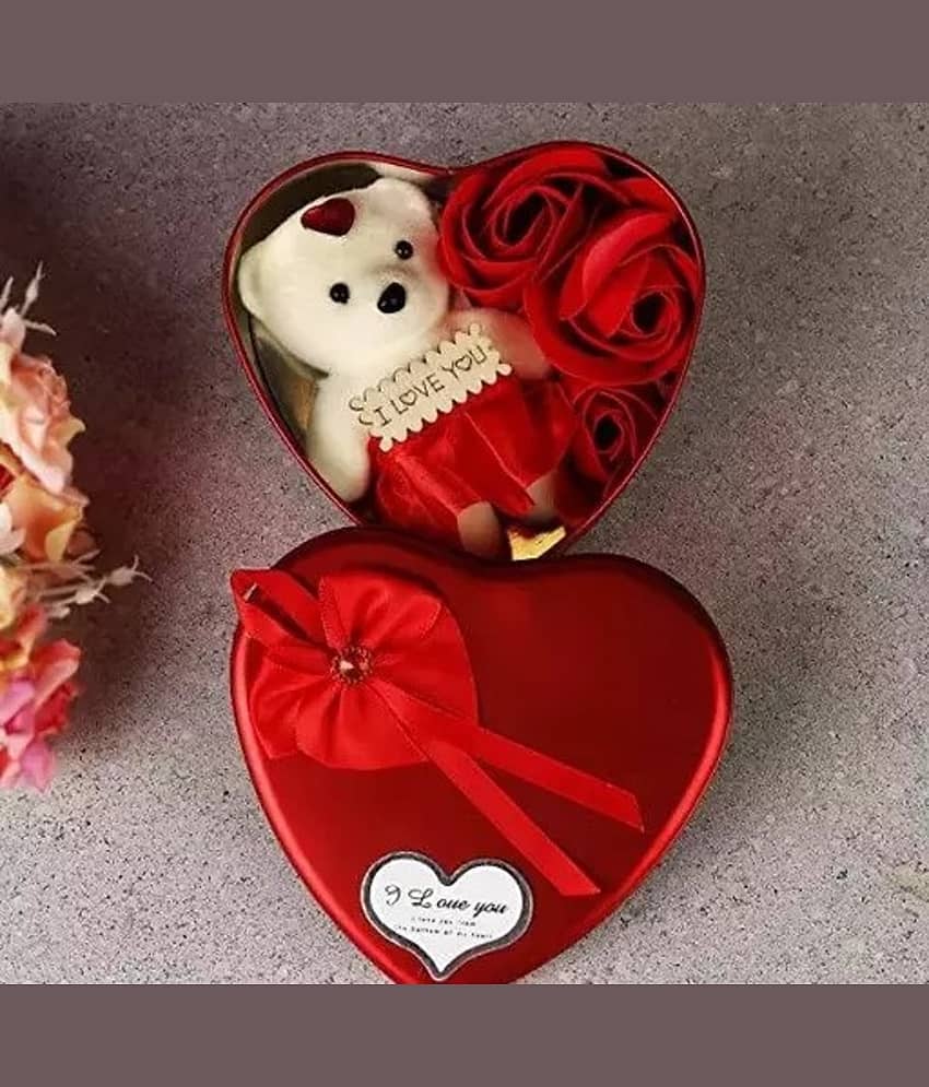 PICKARTME Red Plastic Gold Plated Gift Item