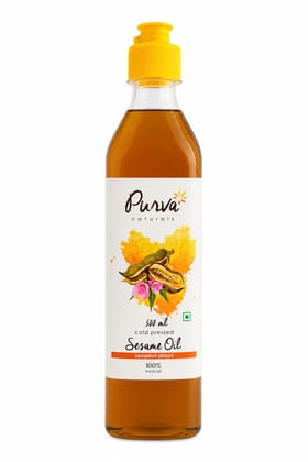 Purva Naturals Sesame Oil - 500ml