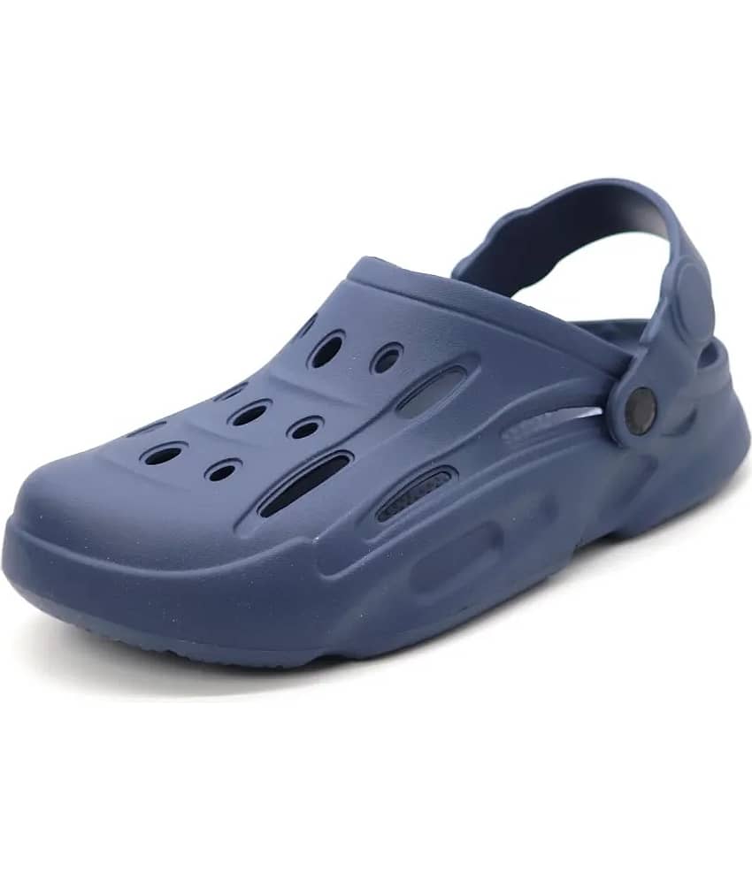 Svaar - Navy Blue Men's Clogs