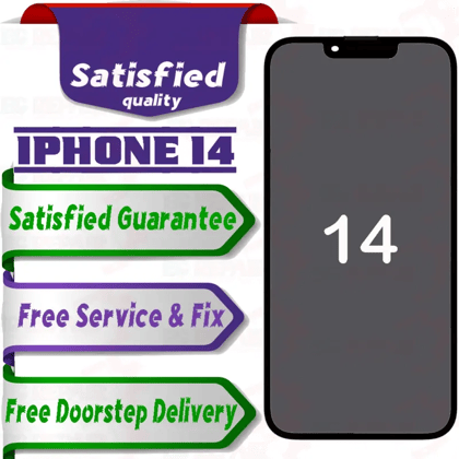 Apple iPhone 14  (display glass combo folder) Mobile Display LCD Screen With Touch