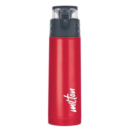 Milton Atlantis 600 Thermosteel Insulated Water Bottle 500 Ml (Red)
