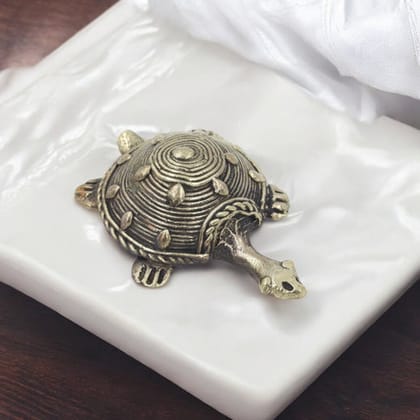 Brass Tortoise Yantra