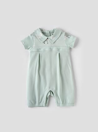 Skin-friendly Short Sleeve  Romper for Newborn Girls-3-6 M