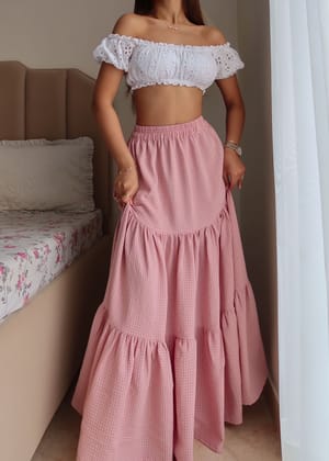 Cottage Long Skirt-XS