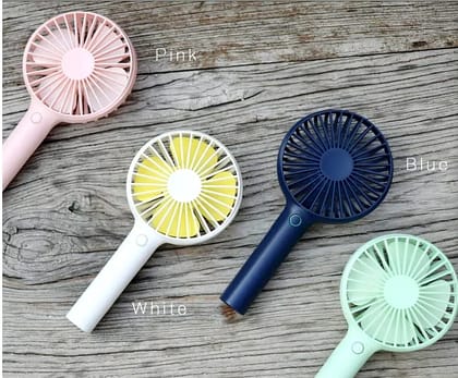 USB Mini Rechargeable Portable Fan (Size- 21 x 4.5 x 10.6 Cm)- Assorted Color (COLOUR - MULTI) by Ruhi Import Store