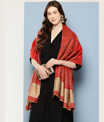 Arika Multicolor Self Design Shawl - ( Pack of 1 )