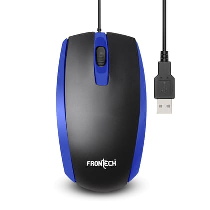 Wired Optical Mouse 1000 DPI (MS-0046)-Blue