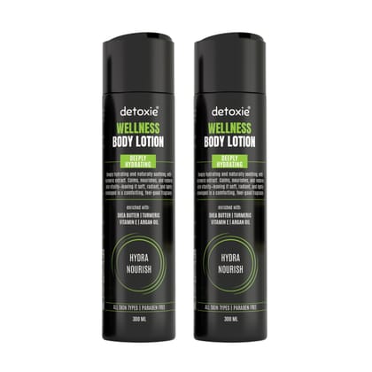 Pack of 2 Wellness Body Lotion - 300ml Each