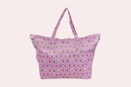 Foldable Shopping Bag - Pink Rush