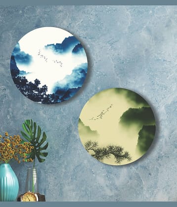 Saf Premium Abstract wall hanging MDF Painting