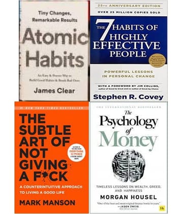 Atomic Habits + 7 Habits + Subtle Art + The Psychology of Money