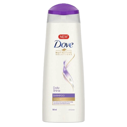 Dove Hair Shampoo Daily Shine 180ml