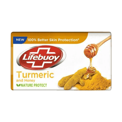 Lifebuoy Bathing Soap Turmeric And Honey 100% Better Skin Protection 4 x 125g